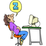 Sleeping Computer User