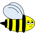 Smirking bumblebee