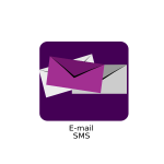 Purple envelope