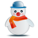 Snowman vector art
