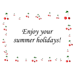 Color frame vector image
