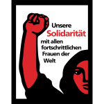 Solidarity with progressive women