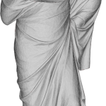 Sophocles 3D statue