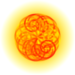 Spiral sun