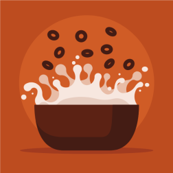 Boiling milk