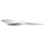 White spoon