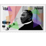 stamp Martin Luther King I have a dream