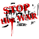 ''Stop The War'' symbol