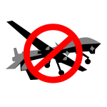 Stop Drone Attacks Vector Graphics