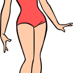 Swimsuit model