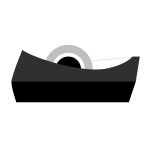 Tape dispenser vector image