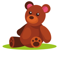 A stuffed toy