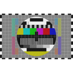 TV test screen