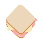 Ham and cheese toast