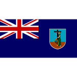 Flag of Montserrat United Kingdom