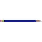 Blue HB pancil vector image