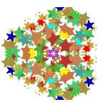 kaleidoscope, 3 fold symmetry