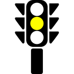 Traffic lights vector image