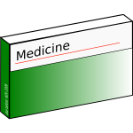 Pharmaceutical carton vector