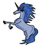 unicorn blue