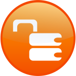 Unsecure lock vector image