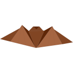 Origami bat