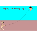 Happy kite flying day