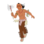 American native warrior