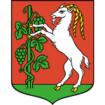 Vector drawing of coat of arms of Lublin City