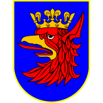 Vector illustration of coat of arms of Szczecin City