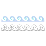 Repeating pattern waves