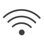 Wi-fi symbol vector image