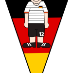 Pennant Soccer player Germany 2021