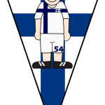 Pennant Soccer player Finland 2021
