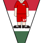 Pennant Soccer player Hungary 2021