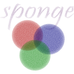 Vector illustration of a photorealistic sponge filter