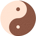 yin yang leather