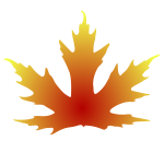 Maple leaf vector clip art