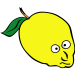 Cartoon image of a lemon