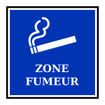 zone fumeur