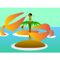 Big crab island animation