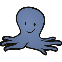 Octopus with smile