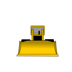 Loader vector image