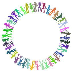 Circle people