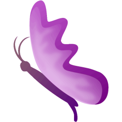 Purple butterfly-1628205466