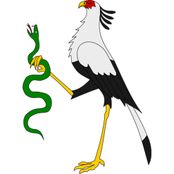 Sandhill crane holding a snake