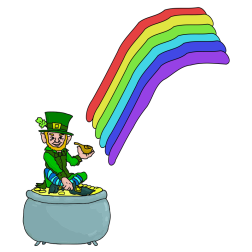 Leprechaun And The Rainbow