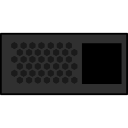 2.5" HDD 2 Slot Filler