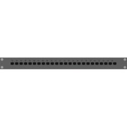 1HE 24 port RJ45/8P8C ethernet patch