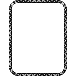 Decorative outline